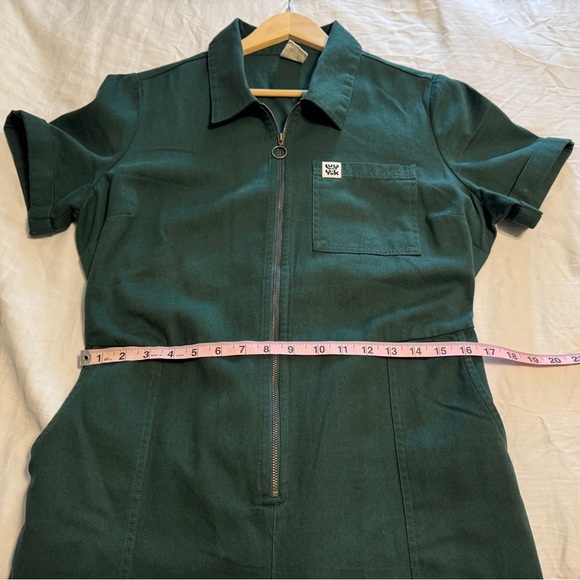 Like New Lucy & Yak Ragan Jumpsuit UK 16/US 12 (Posy Green) - Picture 7 of 8